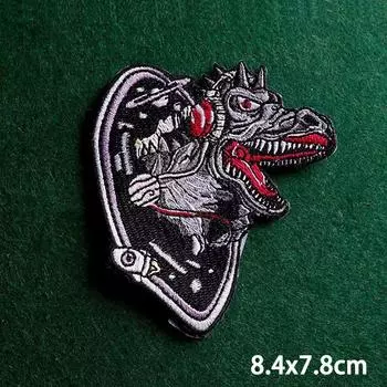 2 шт./лот нашивки, железные нашивки для одежды, вышивка, наклейка на одежду, вышитые нашивки для одежды, термоклеевые нашивки