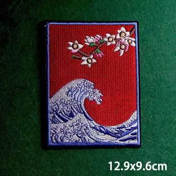 2 шт./лот нашивки, железные нашивки для одежды, вышивка, наклейка на одежду, вышитые нашивки для одежды, термоклеевые нашивки