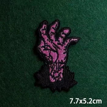 2 шт./лот нашивки, железные нашивки для одежды, вышивка, наклейка на одежду, вышитые нашивки для одежды, термоклеевые нашивки