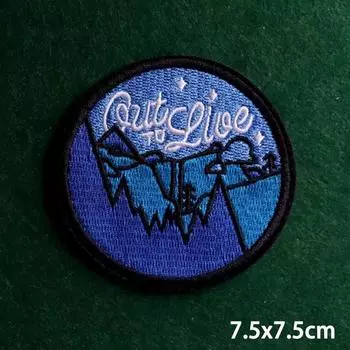 2 шт./лот нашивки, железные нашивки для одежды, вышивка, наклейка на одежду, вышитые нашивки для одежды, термоклеевые нашивки