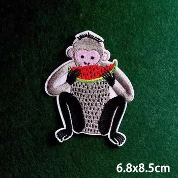 2 шт./лот нашивки, железные нашивки для одежды, вышивка, наклейка на одежду, вышитые нашивки для одежды, термоклеевые нашивки