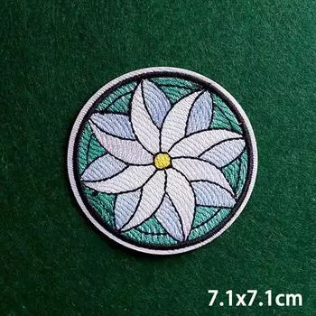 2 шт./лот нашивки, железные нашивки для одежды, вышивка, наклейка на одежду, вышитые нашивки для одежды, термоклеевые нашивки