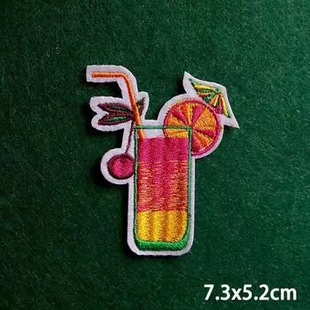 2 шт./лот нашивки, железные нашивки для одежды, вышивка, наклейка на одежду, вышитые нашивки для одежды, термоклеевые нашивки