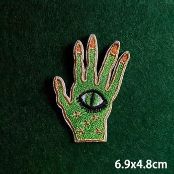 2 шт./лот нашивки, железные нашивки для одежды, вышивка, наклейка на одежду, вышитые нашивки для одежды, термоклеевые нашивки