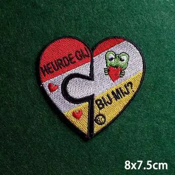 2 шт./лот нашивки, железные нашивки для одежды, вышивка, наклейка на одежду, вышитые нашивки для одежды, термоклеевые нашивки