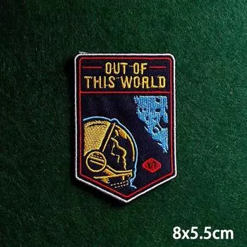 2 шт./лот нашивки, железные нашивки для одежды, вышивка, наклейка на одежду, вышитые нашивки для одежды, термоклеевые нашивки