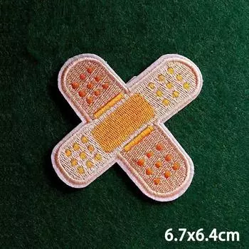 2 шт./лот нашивки, железные нашивки для одежды, вышивка, наклейка на одежду, вышитые нашивки для одежды, термоклеевые нашивки