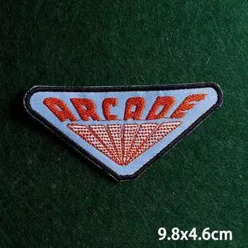 2 шт./лот нашивки, железные нашивки для одежды, вышивка, наклейка на одежду, вышитые нашивки для одежды, термоклеевые нашивки