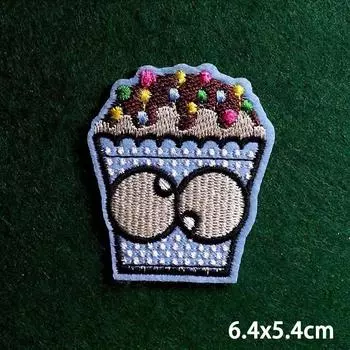 2 шт./лот нашивки, железные нашивки для одежды, вышивка, наклейка на одежду, вышитые нашивки для одежды, термоклеевые нашивки