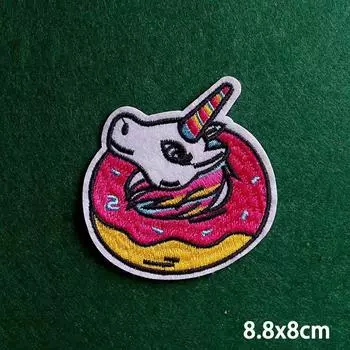 2 шт./лот нашивки, железные нашивки для одежды, вышивка, наклейка на одежду, вышитые нашивки для одежды, термоклеевые нашивки