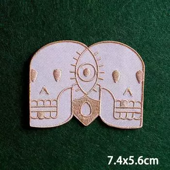 2 шт./лот нашивки, железные нашивки для одежды, вышивка, наклейка на одежду, вышитые нашивки для одежды, термоклеевые нашивки