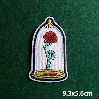 2 шт./лот нашивки, железные нашивки для одежды, вышивка, наклейка на одежду, вышитые нашивки для одежды, термоклеевые нашивки