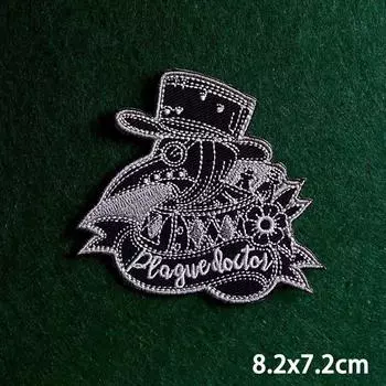 2 шт./лот нашивки, железные нашивки для одежды, вышивка, наклейка на одежду, вышитые нашивки для одежды, термоклеевые нашивки