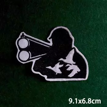 2 шт./лот нашивки, железные нашивки для одежды, вышивка, наклейка на одежду, вышитые нашивки для одежды, термоклеевые нашивки