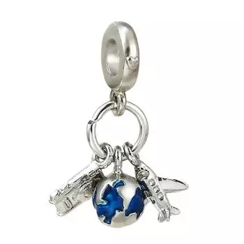 2 шт./лот, новый серебряный цвет, подвески в виде замка, бусины, подвески, подходят оригинальные брендовые браслеты, ожерелья для женщин, изготовление ювелирных изделий своими руками 2pcs