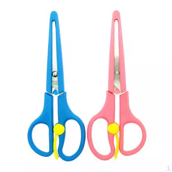 2 шт./лот, ножницы из нержавеющей стали, швейные ножницы с защитным чехлом, инструменты для рукоделия, многоцелевые