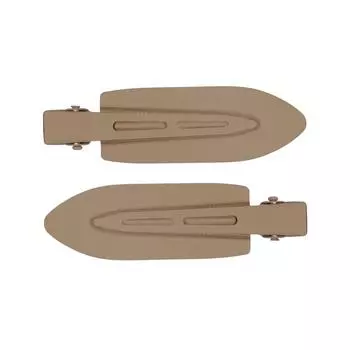 2 шт./лот Однотонная бесшовная матовая заколка для волос для женщин, девушек, шпильки, модные аксессуары для волос для умывания, макияжа, головной убор