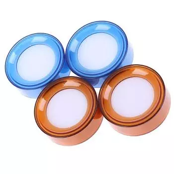 2 шт./лот пластиковый круглый чехол палец мокрая губка демпфер для кассира подсчет денег