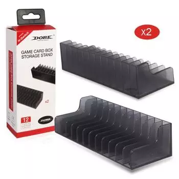 2 шт./лот подставка для хранения игровых карт, держатель для компакт-дисков, поддержка держателей карт