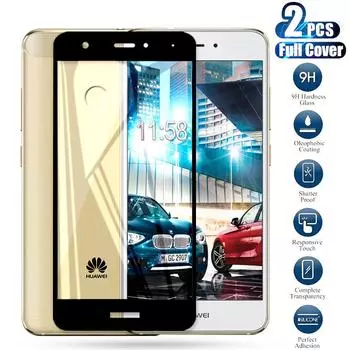 2 шт./лот, защитное стекло с полным покрытием для Huawei Nova CAN-L01 CAN-L11 CAN-L01 CAN-L12 CAZ-AL10 CAZ-TL10 CAN-L13 5,0-дюймовая защитная пленка для экрана