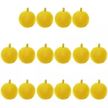 2 шт. ловушки для фруктовых мух, ловушки для летающих насекомых, мяч для использования в помещении и на открытом воздухе (желтый)