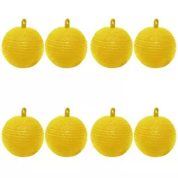 2 шт. ловушки для фруктовых мух, ловушки для летающих насекомых, мяч для использования в помещении и на открытом воздухе (желтый)