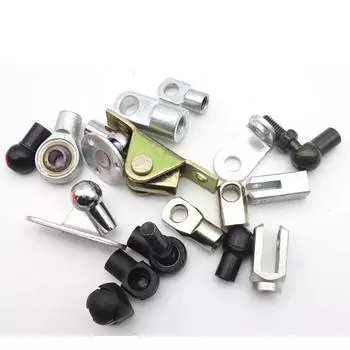 2 шт. M5/M6/M8 с внутренней/наружной резьбой для автомобильной газовой пружины, универсальный соединительный элемент стойки, сменные фиксированные разъемы