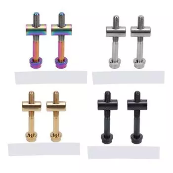2 шт. M5x40 мм титановый сплав велосипедный подседельный штырь крепежные болты велосипедный подседельный штырь аксессуары для велосипеда Colorful