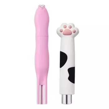 2 шт. Магнит для кошачьего глаза для ногтей, магнитный гель-лак, любовь, тепло, круглая форма, магнитная ручка для нейл-арта, для дома, салона, для женщин, магнитные инструменты для маникюра кошачий глаз розовый/белый