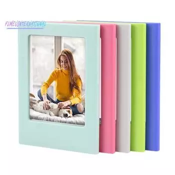 2 шт. магнитная фоторамка на холодильник-тонкое качество изготовления, красочные сильные магнитные фоторамки для домашней комнаты розы красного