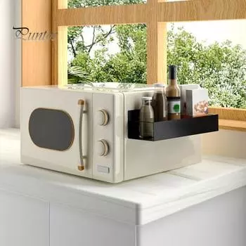 2 шт. Магнитные полки для специй на холодильник, прочные, выдерживающие нагрузку, простые в установке магнитные полки для холодильника, кухонный шкаф-органайзер A