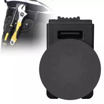 2 шт. магнитных зажимов для ремня, устойчивых к царапинам, универсальных, простых в установке, прочных магнитных держателей для инструментов, крепление на ремень B 2pcs