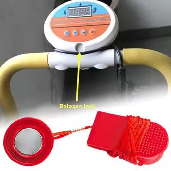 2 шт. магнитный ключ безопасности для беговой дорожки беговая машина магнитный переключатель безопасности круглая замена ключа безопасности для беговой дорожки