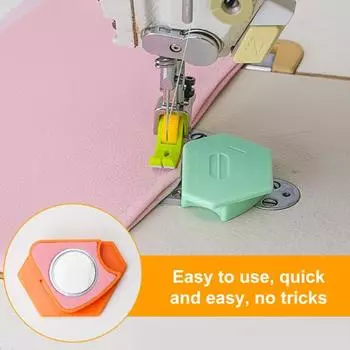 2 шт. Магнитный направляющий шов, универсальный полигональный направляющий шов с металлическими штифтами, многофункциональный 2pcs оранжевый