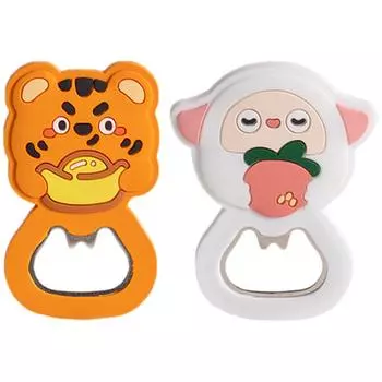 2 шт. Магниты мультфильм штопор открывалка для пивных бутылок открывалки мотоцикл магнит на холодильник