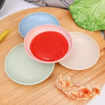 2 шт., маленькие тарелки для салата с заправкой из пшеничной соломы