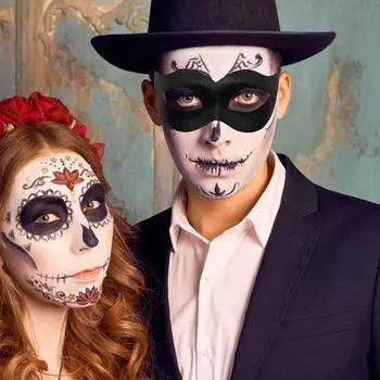 2 шт. маска для вечеринки черная DIY ретро маска для вечеринки дышащая половина C