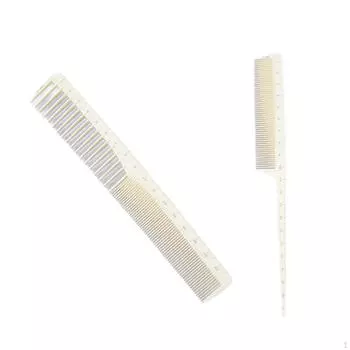 2 шт. мерные расчески парикмахерская расческа легкая женская и девичья портативная стрижка волос