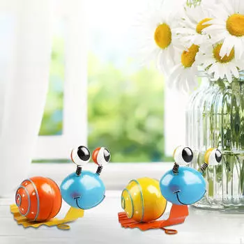 2 шт. металлическая фигурка животного статуя открытый лужайка патио подарок скульптура украшение для новоселья