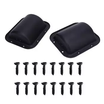 2 шт. Металлическая ручка для динамика Удобный захват Врезная ручка для динамика для больших сценических акустических кабинетов