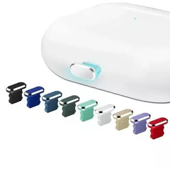 2 шт. Металлическая заглушка для защиты от пыли, заглушка для порта зарядки для iPad iPhone 14 Plus 13 12 Mini 11 Pro Max Xr для ios, аксессуары для разъема Lightning