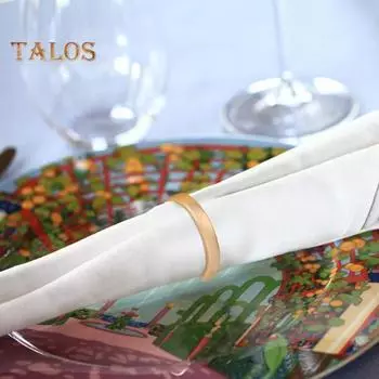 2 шт., металлические золотые держатели для салфеток, пряжки, простой стиль, простота в использовании, элегантное украшение для рождественского стола, современное кольцо для салфеток серебряный