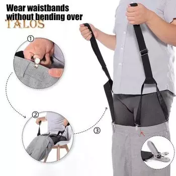 2 шт. Металлический зажим для перевязочных средств, вспомогательные устройства для пожилых людей, приспособления для инвалидности, зажим и тяга, приспособления для перевязочных средств, аксессуары для инвалидов для повседневной жизни, перевязка 2pcs