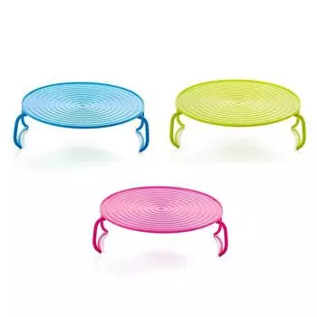 2 шт. микроволновая печь тарелка укладчик 2 слоя паровая стойка 23.5*23.5*8.3 см микроволновая печь лоток стойка для домашней кухни еда подогрев сортировка CHINA