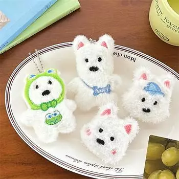 2 шт. Милая мультяшная кукла-щенок, брошь, креативная кукла-кавай, брелок, кулон, модный рюкзак, украшения, аксессуары, подарки A1