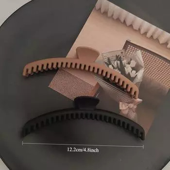 2 шт. Милые большие акулы крепко держат заколки для волос в стиле хаки, зажимы-крабы для волос для девочек, женщин, практичные аксессуары для волос для умывания