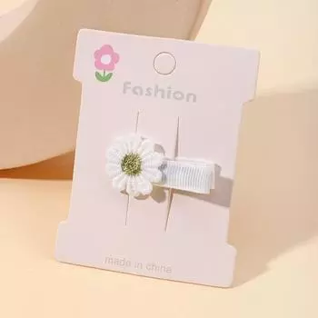 2 шт. Милые детские заколки для волос для девочки, ромашка, детские заколки-невидимки, принцесса, аксессуары для детских волос, весна, корейский стиль, заколки для волос 2 Pieces