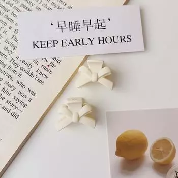 2 шт. Милые маленькие заколки-крабики с бантиками для волос для женщин, девочек, детей, шпилька, повязка на голову для мытья лица, аксессуары для волос, головной убор