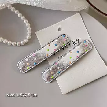 2 шт. Милые заколки для волос Женские Девочки Детские Челка Заколки для волос Невидимки Заколки Аксессуары Заколка Головной убор Головной убор Украшение