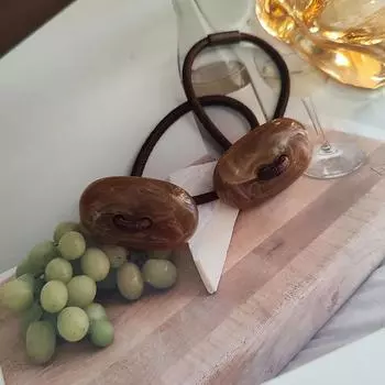 2 шт. Милый хаки стиль Держатель для хвостика Милая резинка для волос Эластичные повязки на голову Веревка для волос для женщин Девочек Детей Праздничные аксессуары для волос